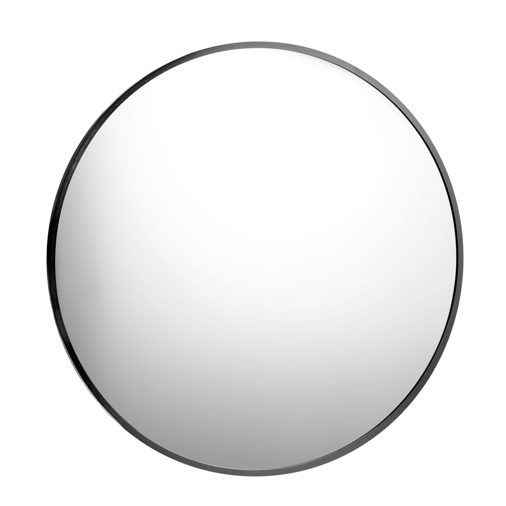 NNEED Wall Mirrors Round 50cm Black