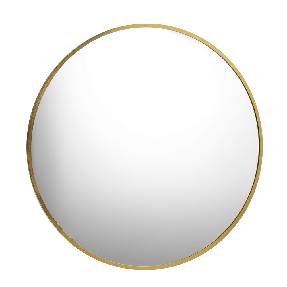 NNEED 60cm Wall Mirrors Round Gold