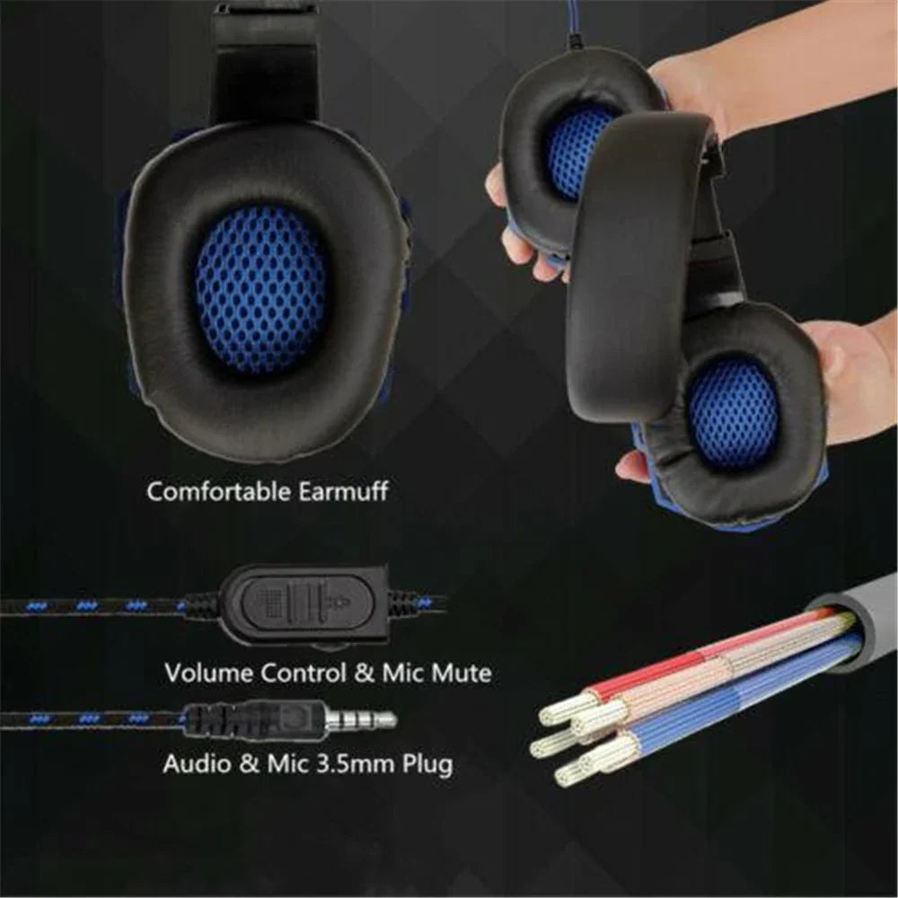 Wired Gaming Headset with Noise Cancelling Microphone - image 2