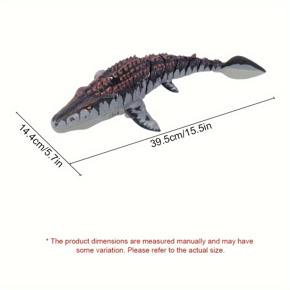 Remote Control Shark Dinosaur Pool Toy Black - image 5