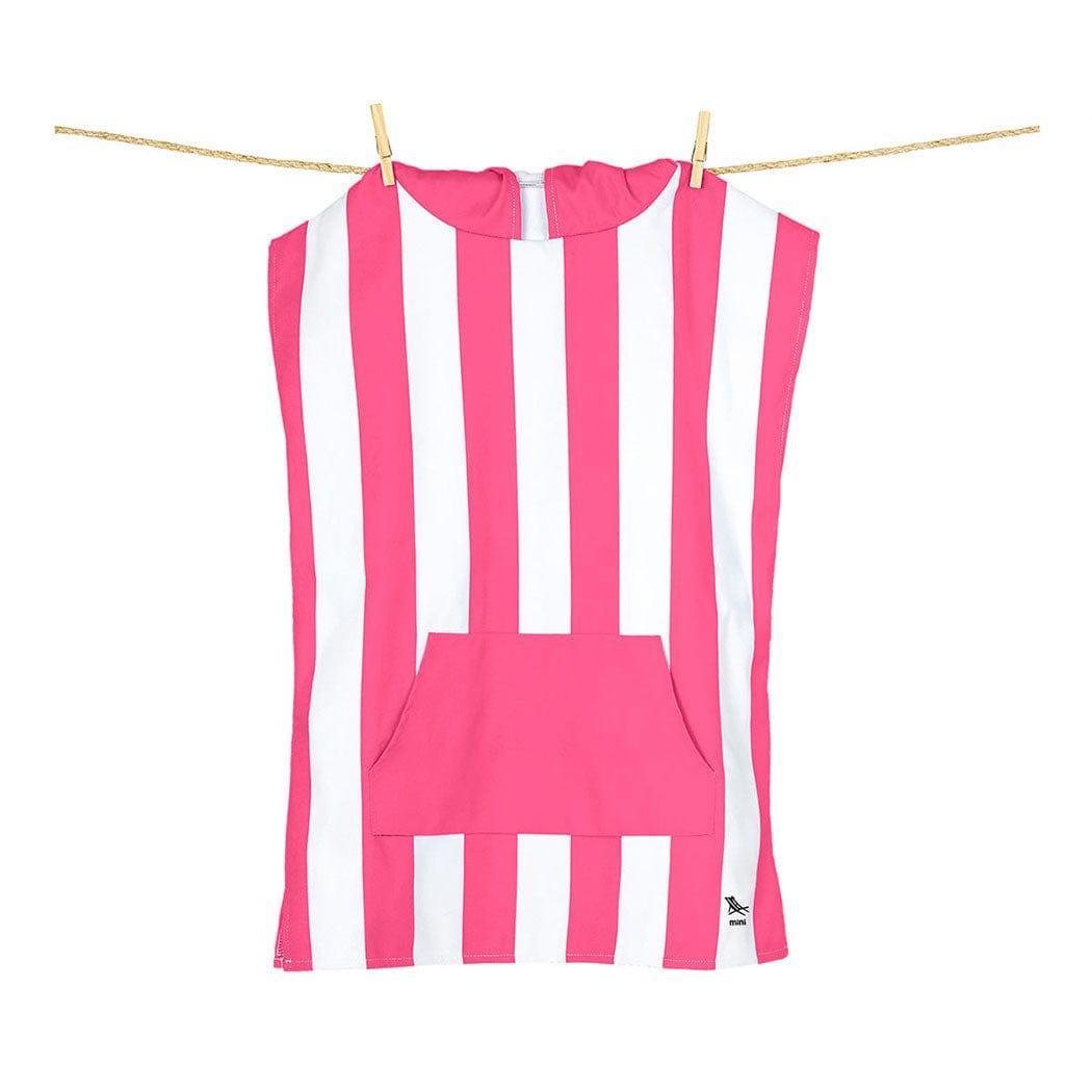 Dock & Bay KIDS Poncho Hooded Towel -Mini Cabana Collection-Phi Phi Pink S (4-7yrs)