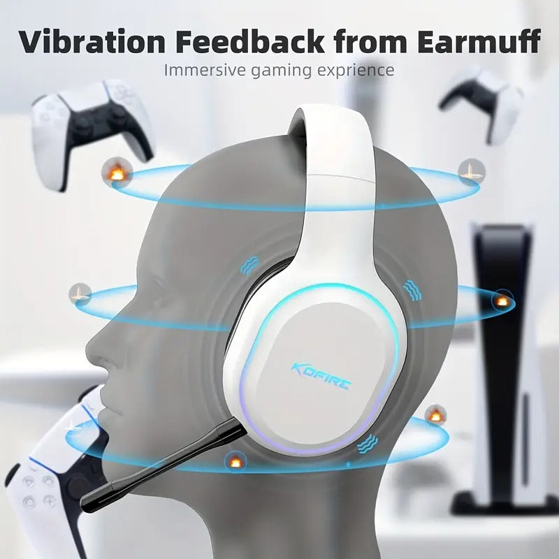 Pro Wireless Gaming Headset with Detachable Microphone - image 3
