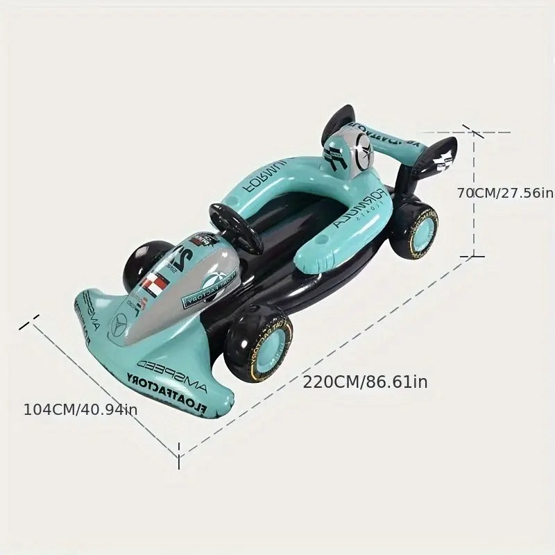 NNETM Inflatable F1 Racing Float with Seat