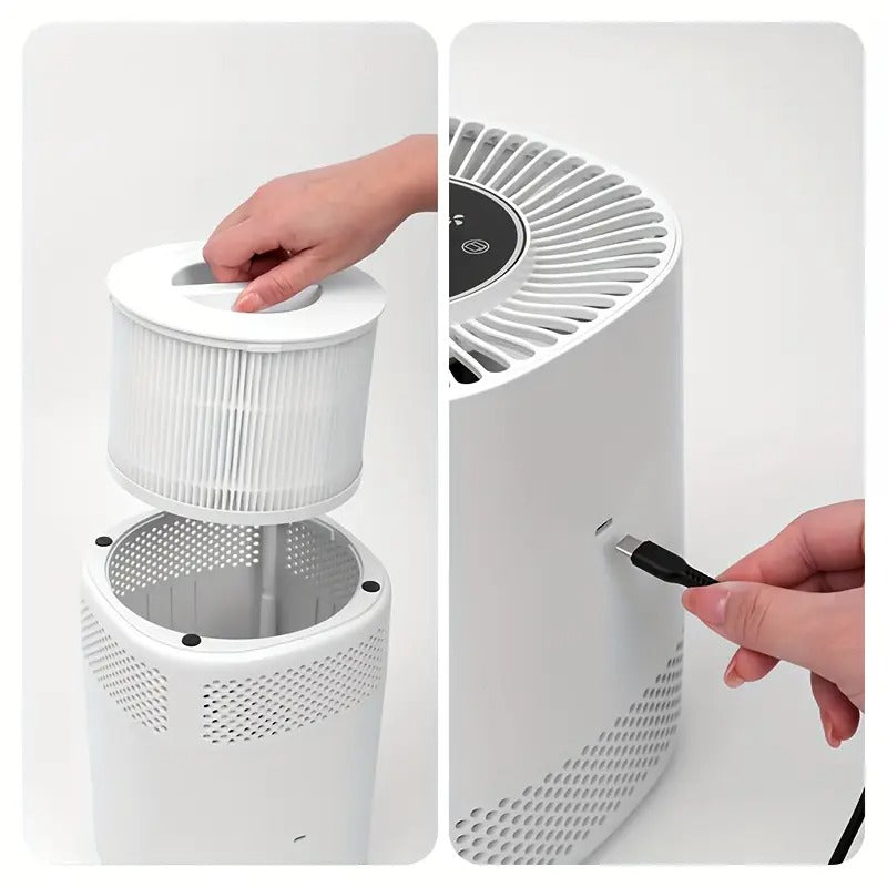 NNETM HEPA 13 Air Purifier Home USB 1200