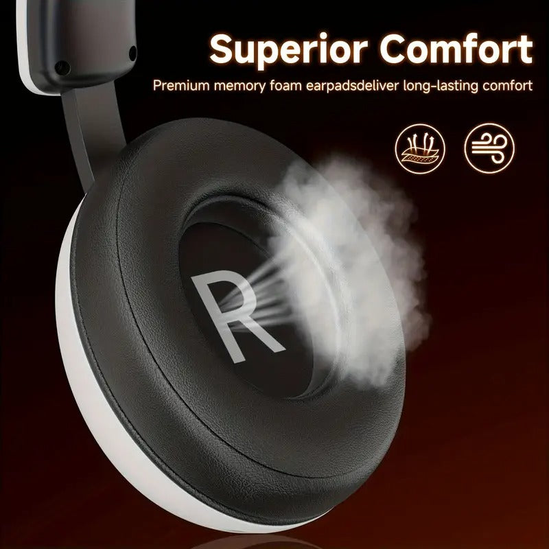 Wireless Bluetooth Over-Ear Headphones with ANC Microphone - image 5