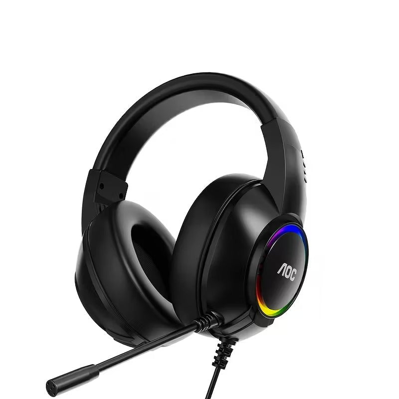 Surround Bass Gaming Headphones with LED and Mic - image 2