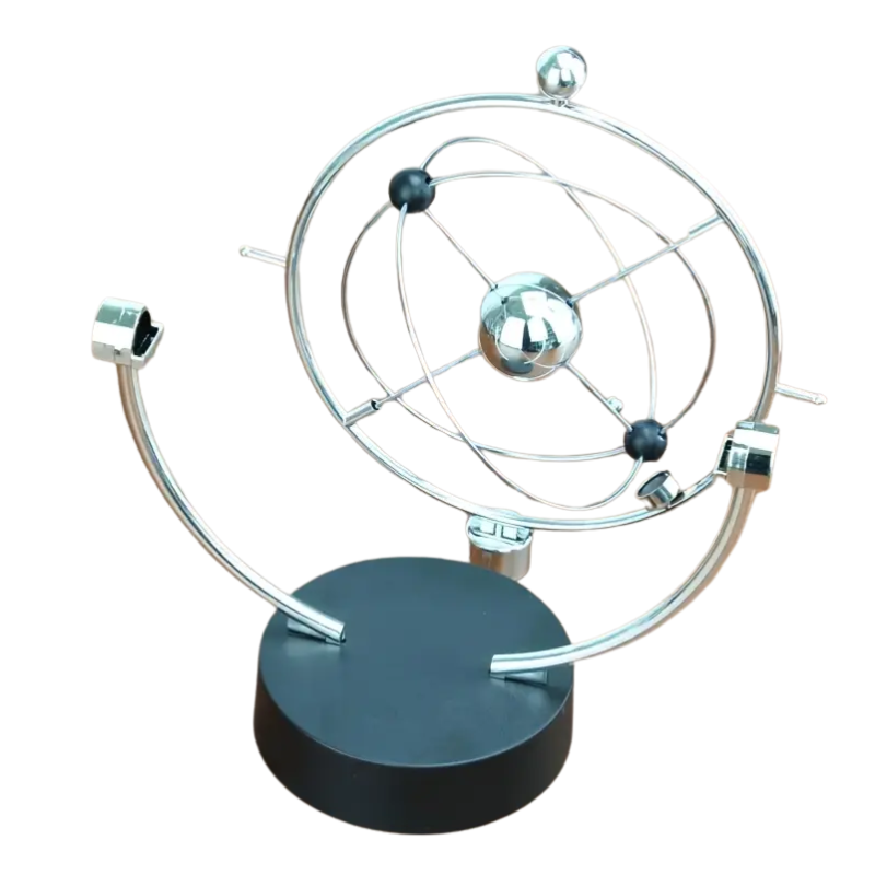 Newton's Cradle Pendulum Perpetual Motion Desk Decor - image 2